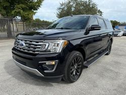 Ford Expedition salvage cars for sale: 2019 Ford Expedition Max Limited