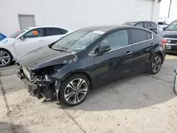 Salvage cars for sale at Farr West, UT auction: 2016 KIA Forte EX