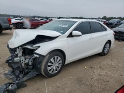 Salvage cars for sale from Copart Houston, TX: 2015 Toyota Camry LE