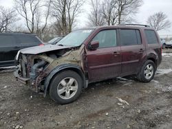 Salvage cars for sale at Cicero, IN auction: 2009 Honda Pilot EXL