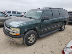 Salvage cars for sale at San Antonio, TX auction: 2001 Chevrolet Suburban C1500