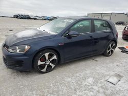 Salvage cars for sale from Copart Wayland, MI: 2017 Volkswagen GTI S