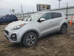 Salvage cars for sale at Chicago Heights, IL auction: 2020 KIA Sportage LX