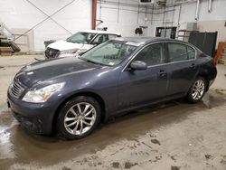 Infiniti salvage cars for sale: 2007 Infiniti G35