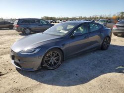 Flood-damaged cars for sale at auction: 2022 Tesla Model S