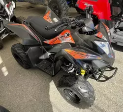 Salvage motorcycles for sale at Rancho Cucamonga, CA auction: 2017 Kymco Usa Inc Sporty ATV