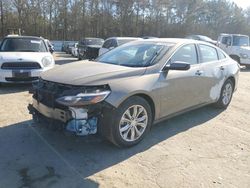 Salvage cars for sale at Austell, GA auction: 2020 Chevrolet Malibu LT