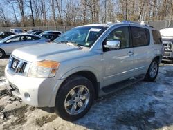 Salvage cars for sale at Waldorf, MD auction: 2010 Nissan Armada Platinum