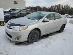 Vehiculos salvage en venta de Copart Ontario Auction, ON: 2012 Toyota Camry Base