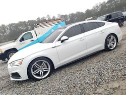 Salvage cars for sale at Ellenwood, GA auction: 2019 Audi A5 Premium Plus S-Line