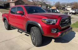 Salvage trucks for sale at Grand Prairie, TX auction: 2017 Toyota Tacoma Double Cab