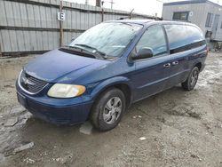 Chrysler salvage cars for sale: 2002 Chrysler Town & Country LX