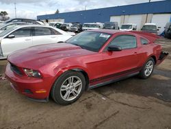 Salvage cars for sale at Woodhaven, MI auction: 2010 Ford Mustang