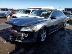 Salvage cars for sale at Brighton, CO auction: 2013 Volkswagen Passat SE