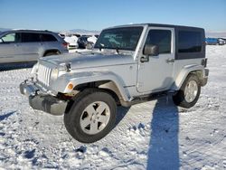 Jeep Wrangler Sahara salvage cars for sale: 2008 Jeep Wrangler Sahara