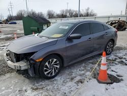 Salvage cars for sale at Columbus, OH auction: 2016 Honda Civic EX