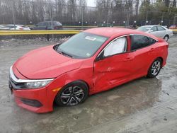 Honda Civic Vehiculos salvage en venta: 2016 Honda Civic LX