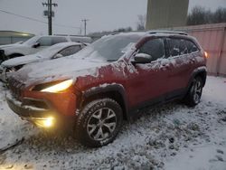 Jeep Cherokee salvage cars for sale: 2014 Jeep Cherokee Trailhawk