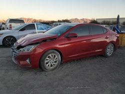 Salvage cars for sale at Las Vegas, NV auction: 2019 Hyundai Elantra SE