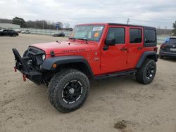 Jeep Wrangler Unlimited Rubicon salvage cars for sale: 2018 Jeep Wrangler Unlimited Rubicon