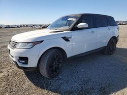 Salvage cars for sale at San Diego, CA auction: 2017 Land Rover Range Rover Sport SE