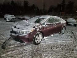 Salvage cars for sale at West Mifflin, PA auction: 2018 KIA Forte LX