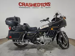 Salvage motorcycles for sale at Dallas, TX auction: 1981 Honda GL1100 I