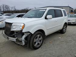 Honda salvage cars for sale: 2013 Honda Pilot EX