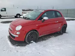 Salvage cars for sale at Ottawa, ON auction: 2013 Fiat 500 Lounge