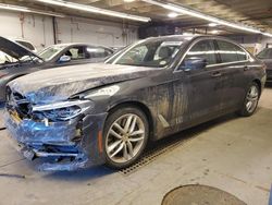 Salvage cars for sale at Wheeling, IL auction: 2017 BMW 540 XI