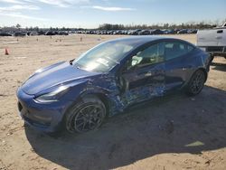 Salvage cars for sale at Houston, TX auction: 2021 Tesla Model 3