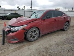 Salvage cars for sale at Mercedes, TX auction: 2022 Nissan Sentra SV