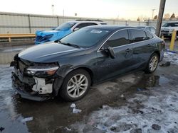 Salvage cars for sale at Dyer, IN auction: 2018 Chevrolet Malibu LT