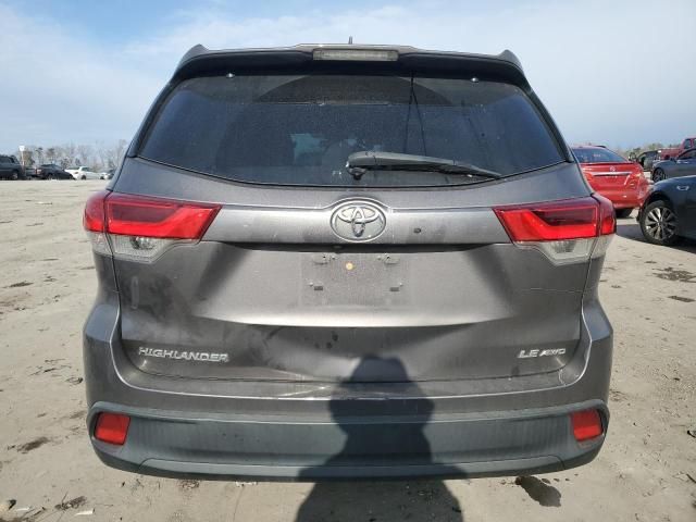 2019 Toyota Highlander LE