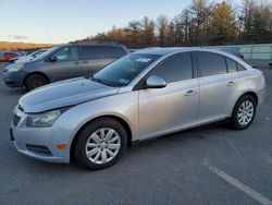 Salvage cars for sale at Brookhaven, NY auction: 2011 Chevrolet Cruze LT