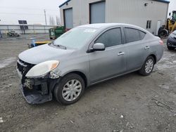 Salvage cars for sale from Copart Airway Heights, WA: 2012 Nissan Versa S