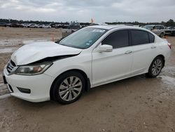 Salvage cars for sale at Houston, TX auction: 2014 Honda Accord EXL