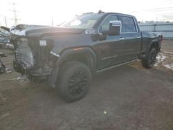 Salvage cars for sale at Elgin, IL auction: 2021 GMC Sierra K3500 Denali