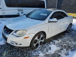 Salvage cars for sale from Copart Waldorf, MD: 2009 Volkswagen EOS LUX