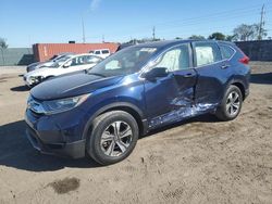 Salvage cars for sale at Homestead, FL auction: 2017 Honda CR-V LX