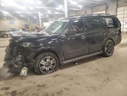 Salvage cars for sale at Blaine, MN auction: 2009 Ford Expedition Limited