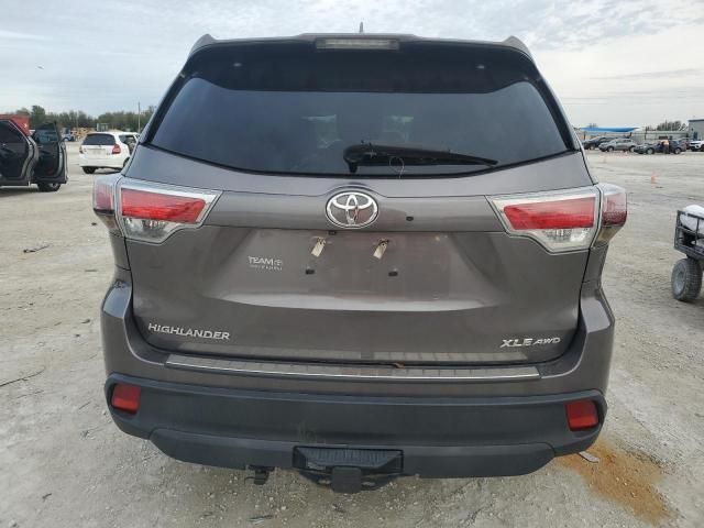 2016 Toyota Highlander XLE