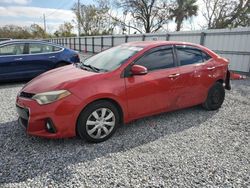 Salvage cars for sale at Riverview, FL auction: 2014 Toyota Corolla L