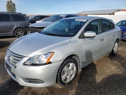 Salvage cars for sale from Copart North Las Vegas, NV: 2014 Nissan Sentra S