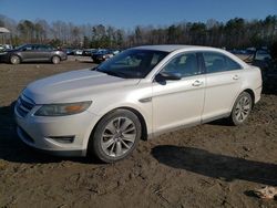 Salvage cars for sale at Charles City, VA auction: 2010 Ford Taurus Limited