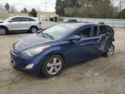 Salvage cars for sale from Copart Knightdale, NC: 2013 Hyundai Elantra GLS