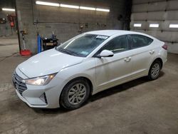 Salvage cars for sale at Angola, NY auction: 2019 Hyundai Elantra SE