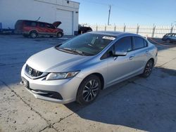 Honda salvage cars for sale: 2015 Honda Civic EX