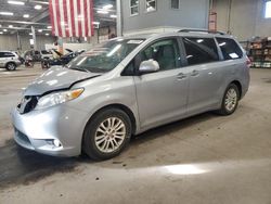 Salvage cars for sale at Blaine, MN auction: 2013 Toyota Sienna XLE