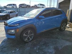 Hyundai Kona salvage cars for sale: 2021 Hyundai Kona Ultimate